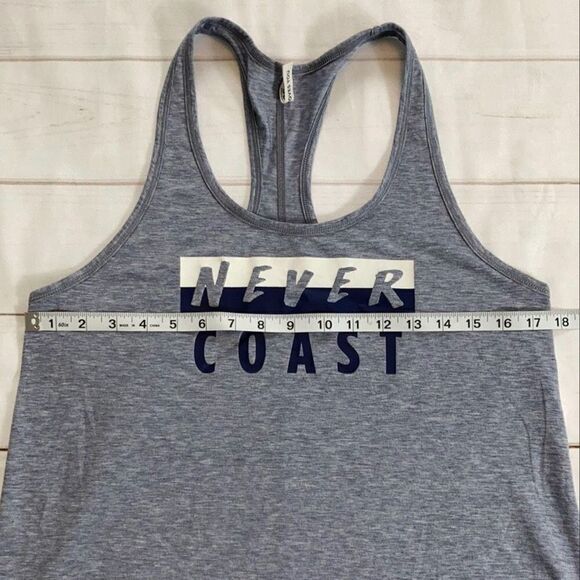 Fly Wheel “Never Coast” Racerback Tank Size Medium - Picture 8 of 9